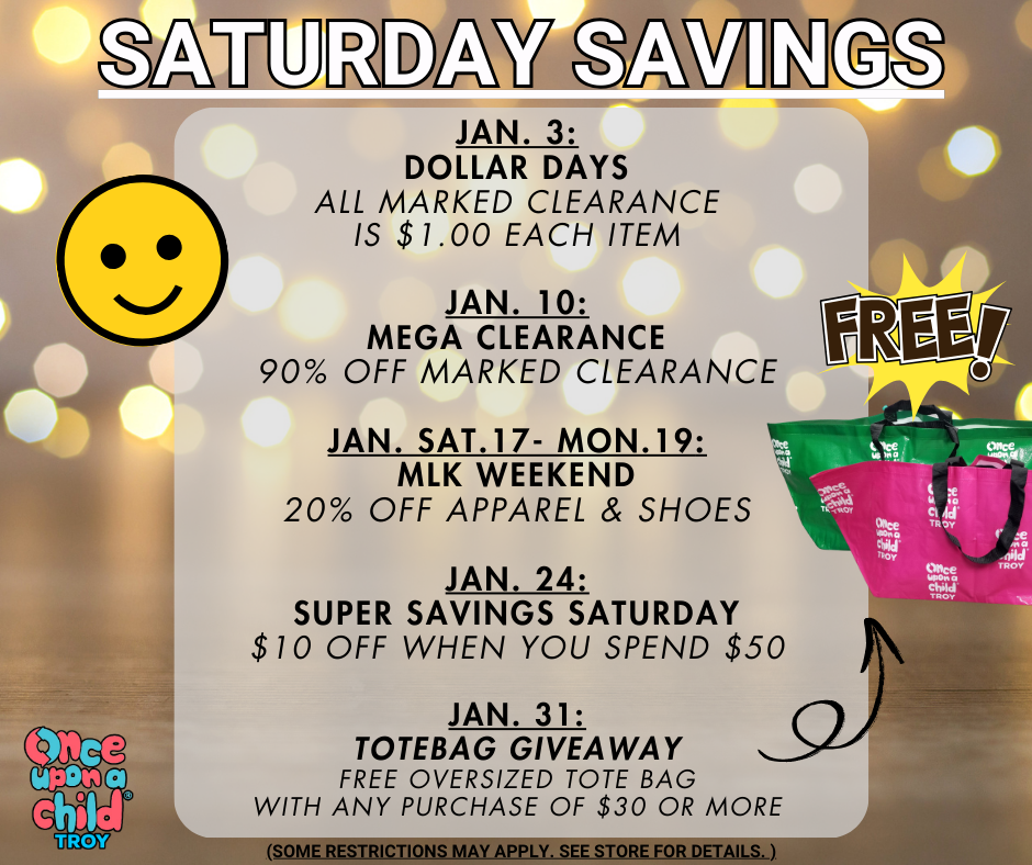 Saturday Savings